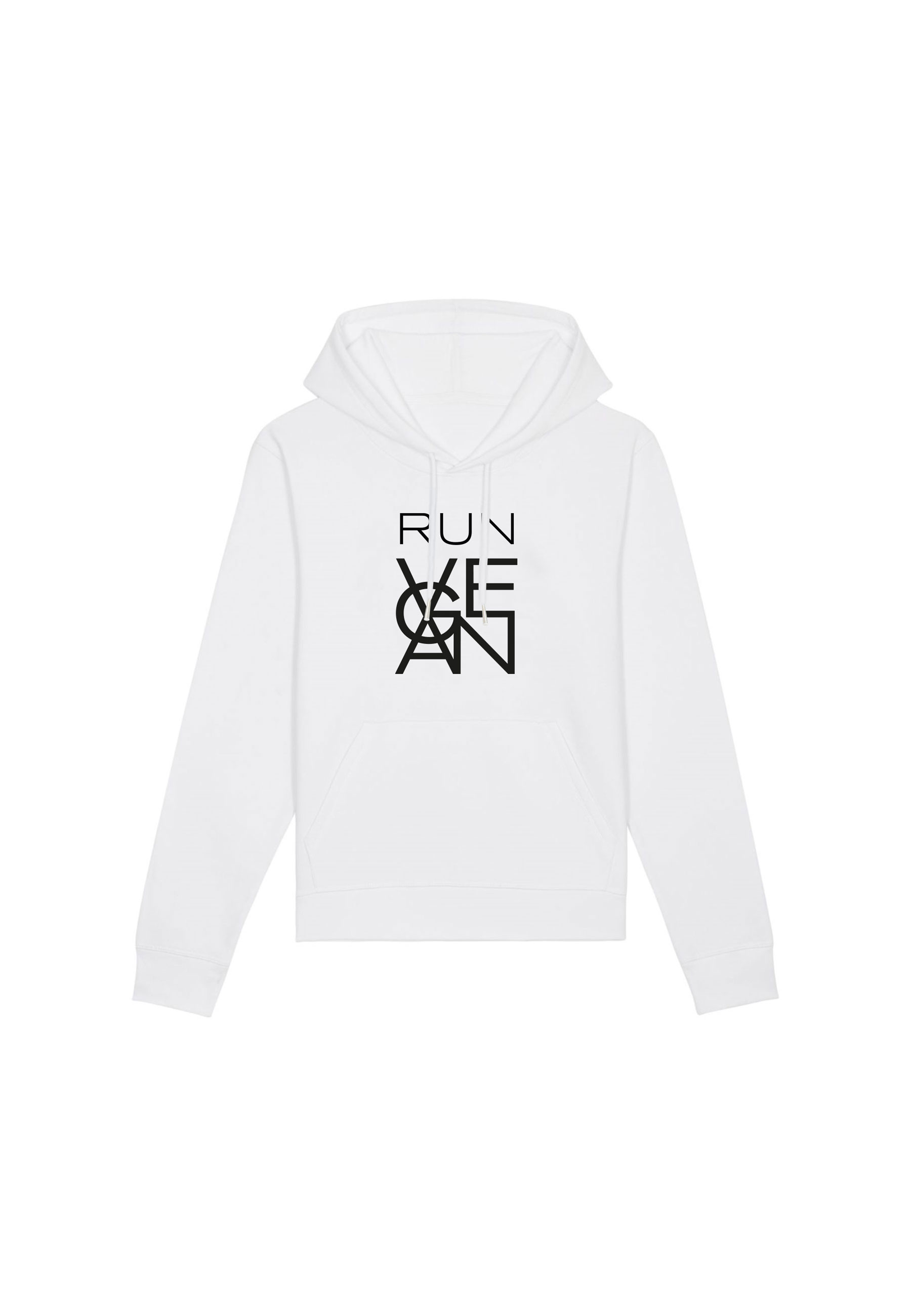 RUN Vegan Pullover weiß  RUN Vegan Pullover weiß
